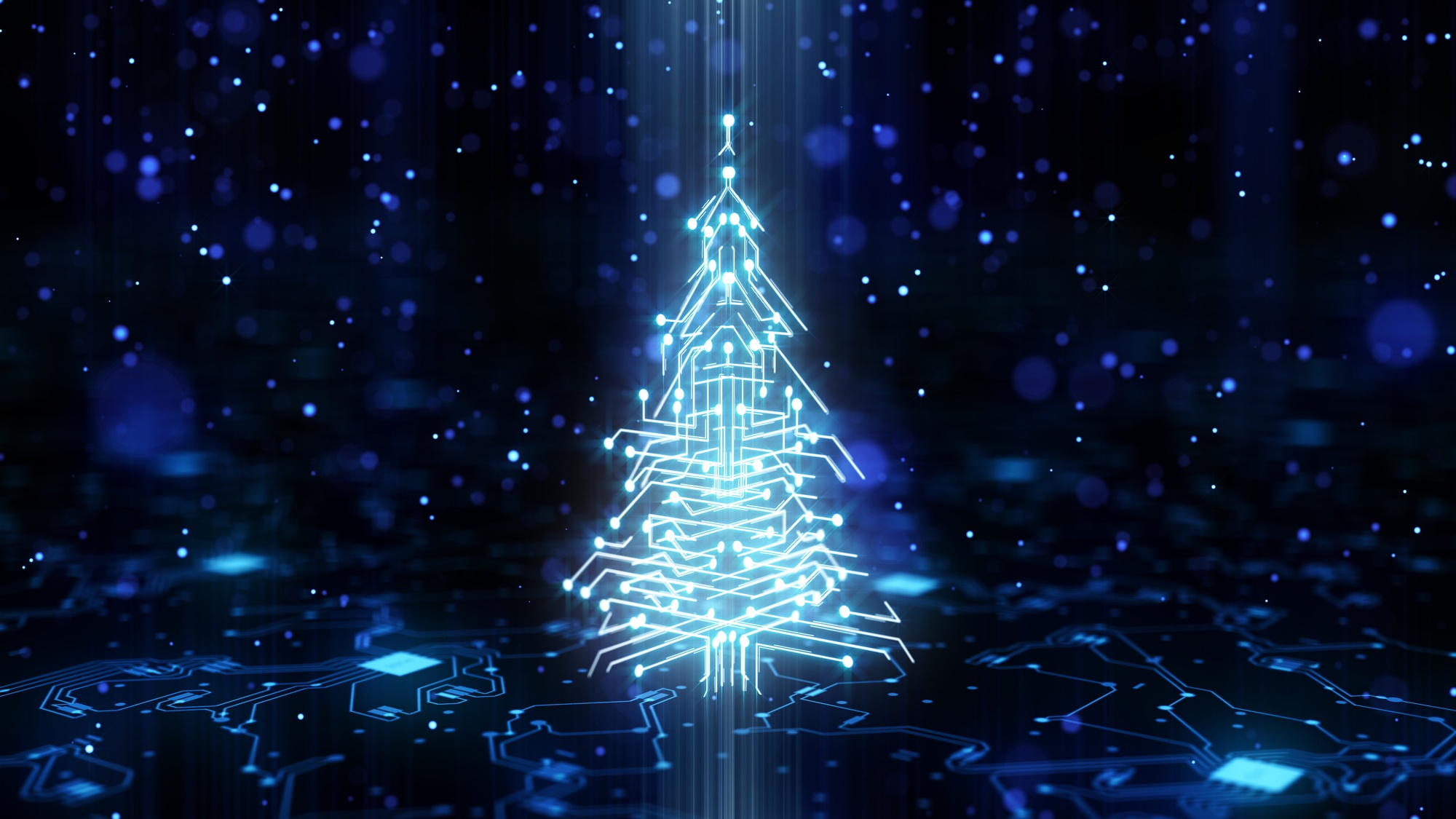 Gadget Gifts Xmas Tree Rendering